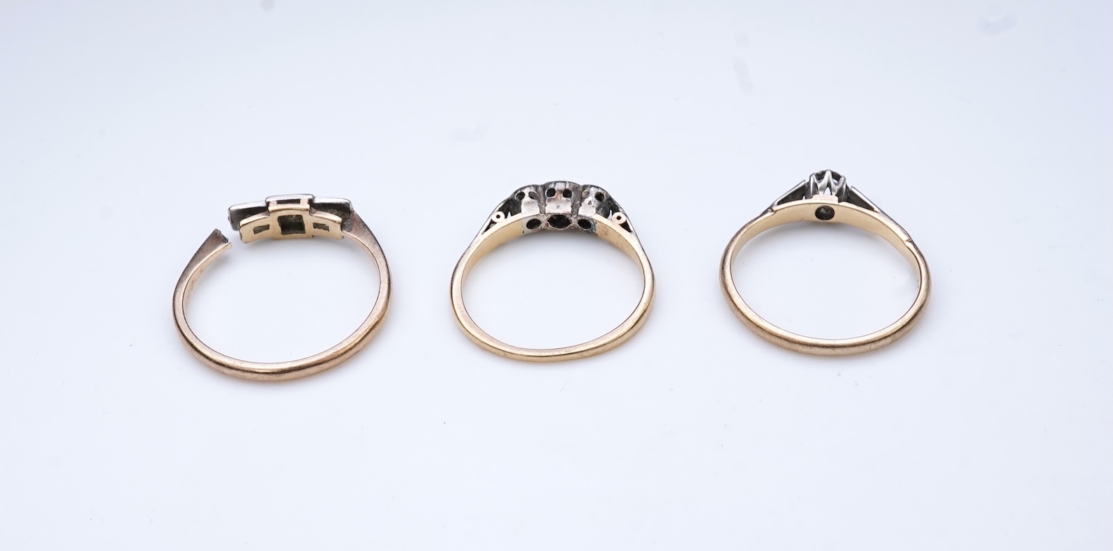 A collection of five rings